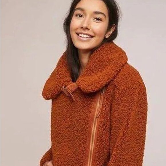 Anthropologie Marrakech Sherpa Jacket size xs - Picture 13 of 13